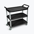 thumbnail image 3 of Luxor Large Serving Cart - Three Shelves, 3 of 4