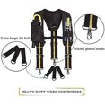 thumbnail image 4 of Tool Belt Suspenders Heavy Duty Electrician's Tool Belts, 4 of 5