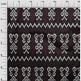 thumbnail image 2 of oneOone Organic Cotton Voile Fabric Chevron & Swirl Ikat Printed Craft Fabric BTY 42 Inch Wide, 2 of 4