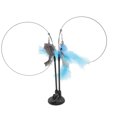 thumbnail image 1 of Suction Cat Feather Wand Toy Suction Cat Teaser Stick Toy Interactive Cat Teaser Wand Toy, 1 of 7