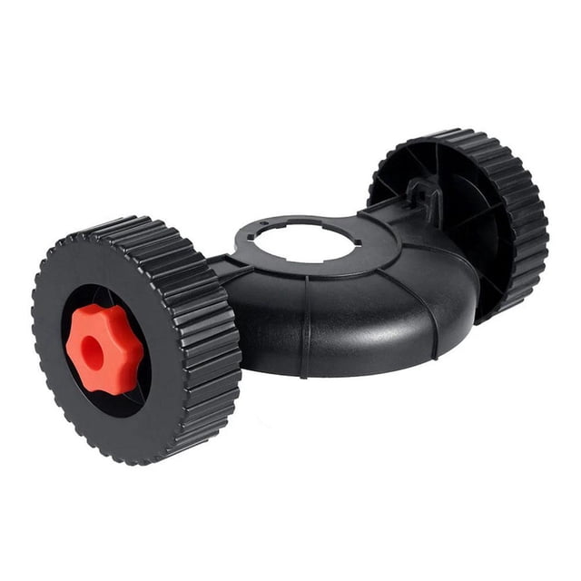 Weed Trimmer Support Wheels Adjustable for Lawn and Garden Trimming