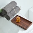 thumbnail image 2 of Better Homes & Gardens Acacia Wood Tray Organizer, Walnut, 2 of 4