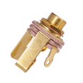 thumbnail image 3 of 2 Pack 1/4" Mono Prise d'Entrée pour la Sortie de Prise Basse Électrique 6.35mm Accessoires, 3 of 8
