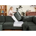 thumbnail image 3 of HONBAY Sectional Modular L-Shaped Corner Sofa Corduroy Couch for Living Room, Green, 3 of 9
