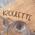 thumbnail image 4 of RYRDWP Clearance Plateau de Jeu de Roulette en Verre à Shooter en Bois – Plateau de Table à Vin de Fête Interactif avec Règles Gravées et Toupie, Taille Unique pour Rassemblements d'Adultes, 4 of 6