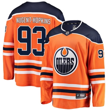 Ryan Nugent-Hopkins Edmonton Oilers NHL Fanatics Breakaway Home Jersey, X-Large