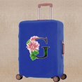 thumbnail image 1 of Luggage Cover Elasticity Thicken Travel Accessory Covers Flower Color Print Trolley Protective Case Apply To 18-32 Inch Suitcase 8Flower color G M (22-25inch), 1 of 6