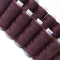 thumbnail image 3 of IBA Indianbeautifulart Purple Over Locking Polyester Thread Quilting Sewing Spun 20 Pcs Supplies Spool, 3 of 4