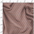 thumbnail image 2 of Soimoi Brown Poly Georgette Fabric Palmette Damask Print Sewing Fabric Yard 42 Inch Wide, 2 of 6