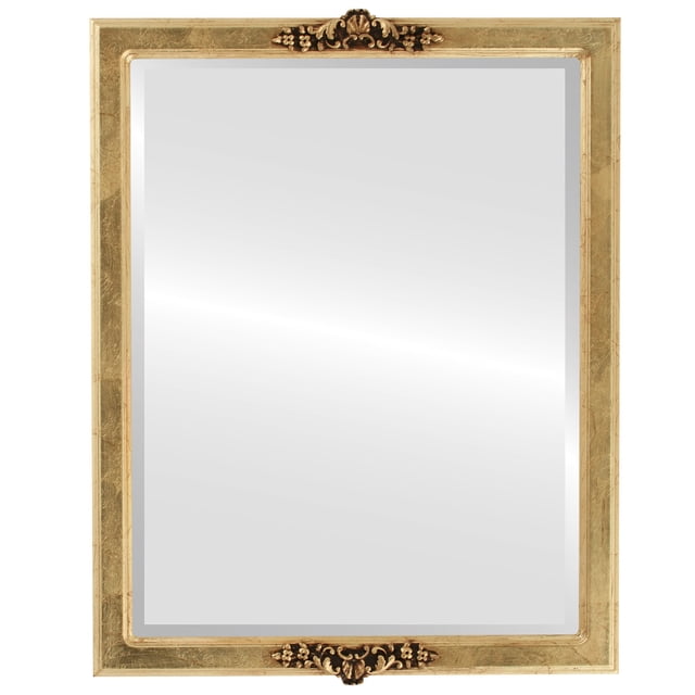 Miroir Encadré Athena - Feuille d'Or