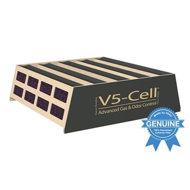 IQAir Filtre de Remplacement pour Gaz et Odeurs V5-Cell d'Origine Authentique [MMC, VOCs, Formaldéhyde, Odeurs, Animaux de Compagnie] Fabriqué en Suisse