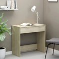 thumbnail image 1 of vidaXL Desk Sonoma Oak 80x40x75 cm Engineered Wood, 1 of 4