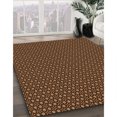 thumbnail image 3 of Ahgly Tapis d'Intérieur Lavable en Machine Carré Rouge Nuit Transitionnel, 5 Pieds Carré, 3 of 7