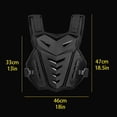 thumbnail image 3 of Off Road Motorcycle  Motorcycle  Motorcycle  Protective Vest  Outdoor Sports  Four Seasons Breathable Protective Chest And Vest, 3 of 3