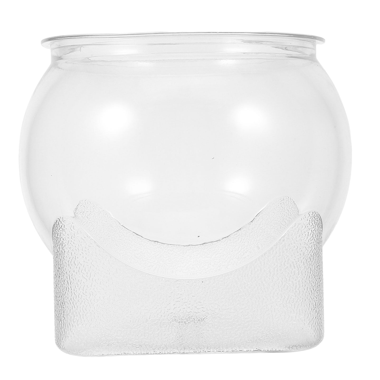 Raindrops Transparent Desktop Fish Tank with Large Capacity for Goldfish and Betta Aquarium