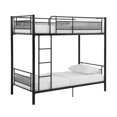 thumbnail image 3 of Twin Metal Mesh Frame Bunk Bed - Black, 3 of 5