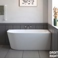 thumbnail image 2 of A&E Bath and Shower POPPY RIGHT Bathtub, 2 of 8
