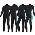 thumbnail image 4 of Diving Suits Warm Wetsuit One-piece Tight Elastic Comfortable Spear Fishing Equipment Neoprene Underwater Accessory Professional Men Gray XL, 4 of 8