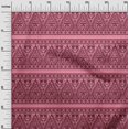 thumbnail image 2 of oneOone Georgette Viscose Fabric Stripe|Leaves & Floral Block Decor Fabric Printed BTY 42 Inch Wide, 2 of 4