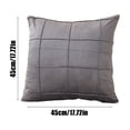 thumbnail image 3 of Brushed Pillowcase Line Back Cushion Pillow Case For Sofa Bedroom, 3 of 6