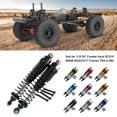 thumbnail image 3 of maskred 2piece Metal Adjustable Oil Filled Shock Absorber Damper For 1/10 AXIAL SCX10 Adjustable Oil Filled Orange 1Set, 3 of 6