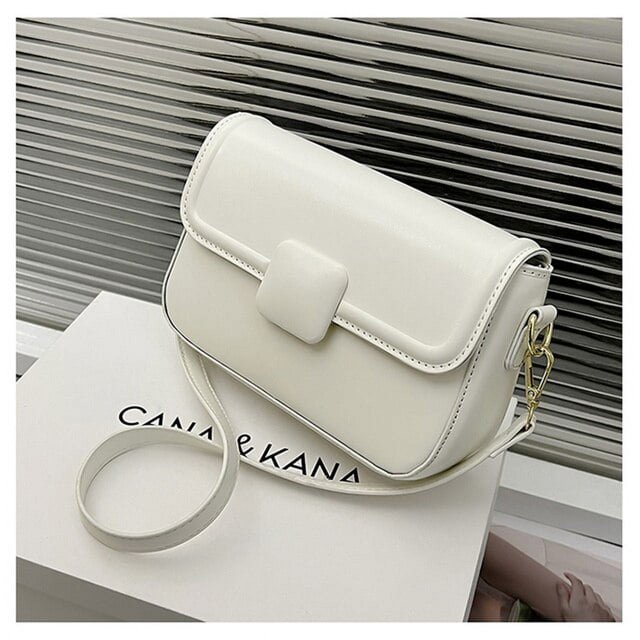 LinYooLi Pink Shoulder Bags for Women Soft Leather Crossbody Bag Simple Trend Handbag Ladys Classic Small Flap Messenger Bag