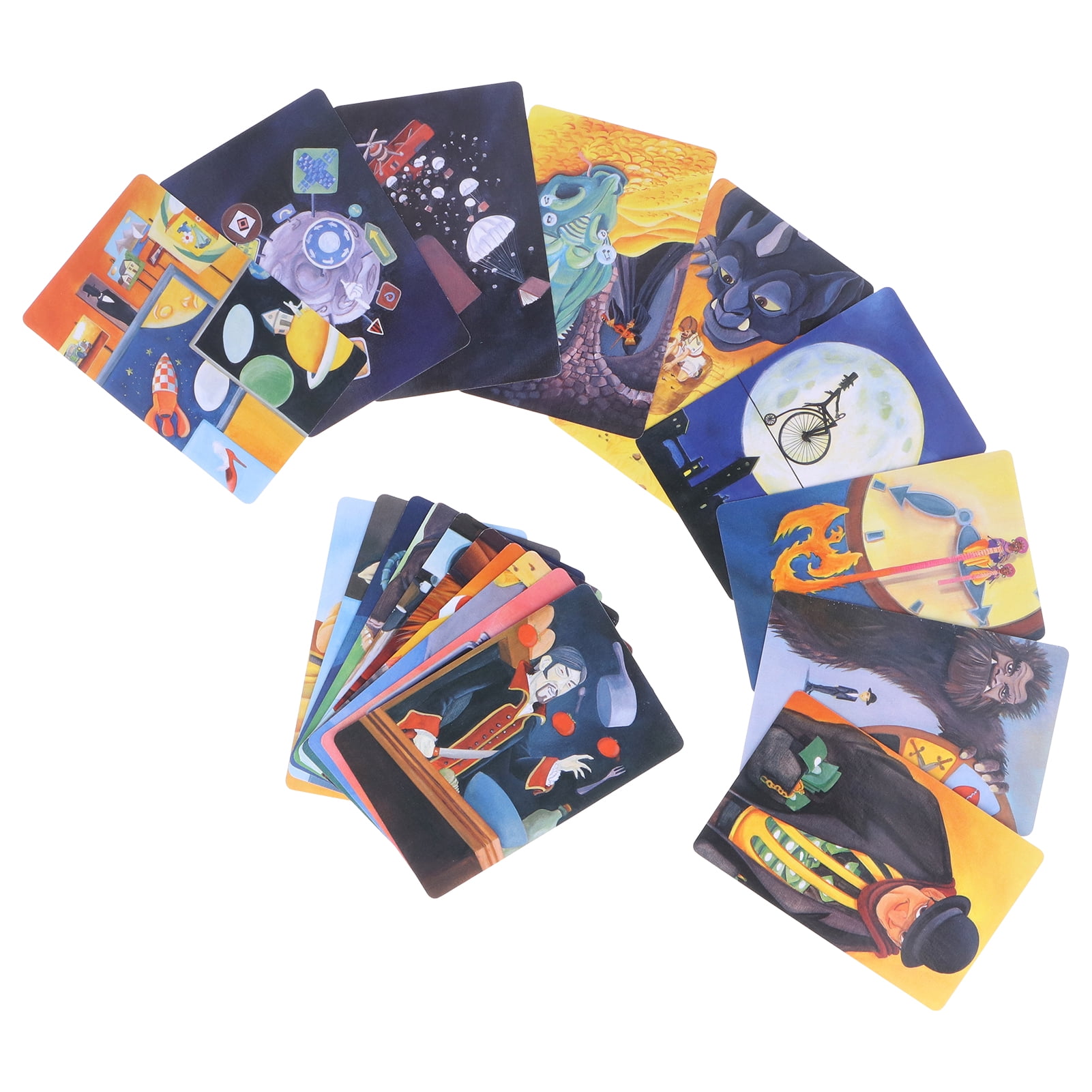 Tarot Deck,Mysterious Tarot Card Set Board Game Tarot Card Deck Seamless Integration