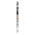 thumbnail image 4 of Furinno Fulda 10-Tier Space Saving Storage Shelf Bookcase, 6-Inch Width, White, 4 of 6