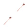 thumbnail image 3 of Redempat Cute Tea Spoon Exquisite Stainless Steel Spoon For Tea Drinking Teaware dog paw rose gold 1 2Set, 3 of 6