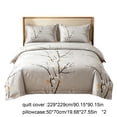 thumbnail image 3 of EQWLJWE Comforters Quilt Sets Sets Quilt Cover Home Textile Bedding Three-Piece Set Foreign Trade Manufacturer, 3 of 6