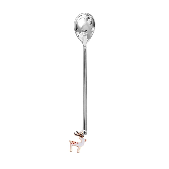 Christmas Coffee Table Decorations Home Christmas Decorations Metal Coffee Fork Stirring Spoon Christmas Table Decorations New Year Christmas Party Table Decorations