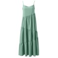 thumbnail image 4 of Gspmoly Robes Décontractées pour Femmes, Robe d'Été Décontractée Ample pour Femmes à Bretelles, Longue Maxi de Plage, Robes d'Été pour Femmes, Robes Formelles pour Femmes, Offres Hebdomadaires, 4 of 6