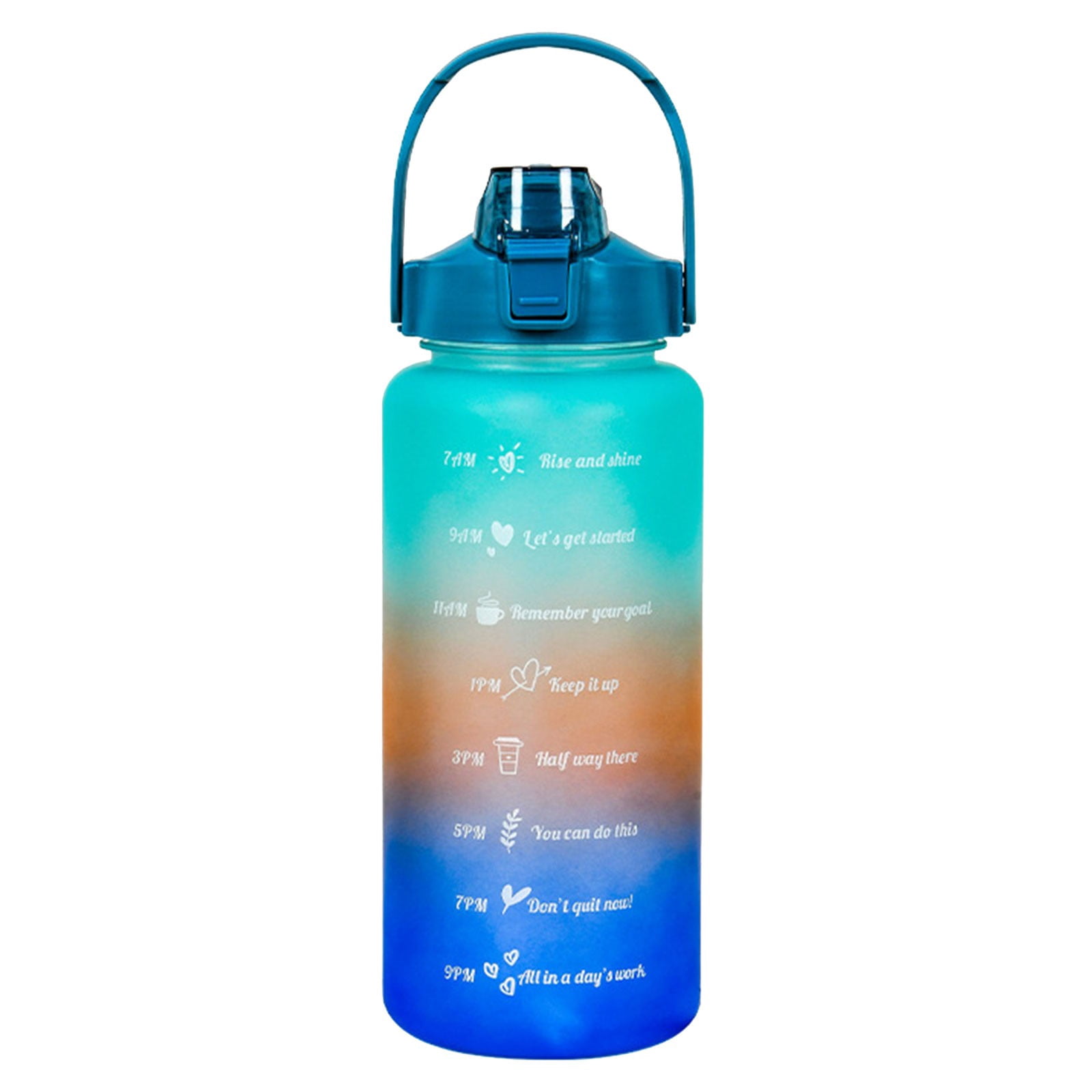 Rbaofujie Kids Water Bottle Universal Fitness and Sports Water Bottle for Men and Women Cycling Plastic Cup Hot Water Bottle