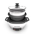 thumbnail image 3 of Cuiseur à riz Black+Decker 6 tasses, 3 of 9