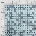thumbnail image 2 of oneOone Rayon Baby Blue Fabric Striped Line Craft Projects Decor Fabric Printed By The Yard 56 Inch Wide, 2 of 5