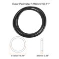 thumbnail image 2 of Unique Bargains Universal Sewing Machine Motor Stretch Belt 1288mm 51" Perimeter, 8.6mm Belt Thick, 2 of 5