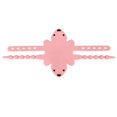 thumbnail image 3 of Abbracc Coussin de Porte en Silicone Doux et Flexible Rose, 3 of 6
