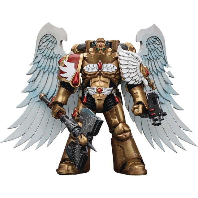 JT WH 40K Blood Angels Sanguinary Axe 1:18 Figurine