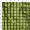 thumbnail image 3 of Soimoi Green Heavy Canvas Fabric Check Check Printed Fabric 1 Yard 58 Inch Wide, 3 of 5