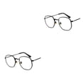 thumbnail image 4 of Redempat Fashionable Polarized Lens Small Frame Sun Glasses For Trendy Style black anti-blue 2Set, 4 of 6