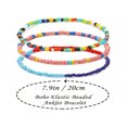 thumbnail image 3 of SNNROO 1Bohemian Ocean Holiday Style In Spring And Summer  Colorful Beaded Bracelet Anklet  Birthday Gift  Mother Holiday Gift  Beach Holiday Gift For Men And Women  Lucky Friendship Brac, 3 of 6