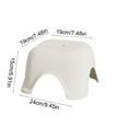 thumbnail image 3 of xaoyunyn Elegant Nonslip Stepping Stool for Enhanced Stability Versatile for Bathroom,Kitchen Living Room Use Stylish and Functional Plastic Stool for Everyday Tasks, 3 of 6