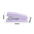 thumbnail image 3 of Uscallm Agrafeuse Macaron Portable Mini de Bureau Machine à Reliure pour la Maison le Bureau l'Adolescence Sans Effort Couture Moyenne Réservable Légère Compacte, 3 of 6