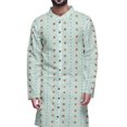 thumbnail image 2 of Atasi Cotton Printed Kurta Set For Men Designer Casual Kurta Pajama Clothing, 2 of 2