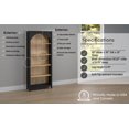 thumbnail image 2 of Prepac Moda White 31.75" W x 80" H x 12" D Bookcase, 2 of 9