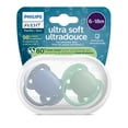 thumbnail image 3 of Philips Avent Sucette Ultra Soft , 6-18 mois, bleu / vert, 3 of 3