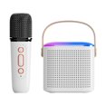 thumbnail image 1 of LOVEVEROutdoor Portable Bluetooth Speaker  Mini Wireless Microphone  Karaoke Sound System  Household Microphone  Rechargeable Karaoke Treasure Pink, 1 of 3