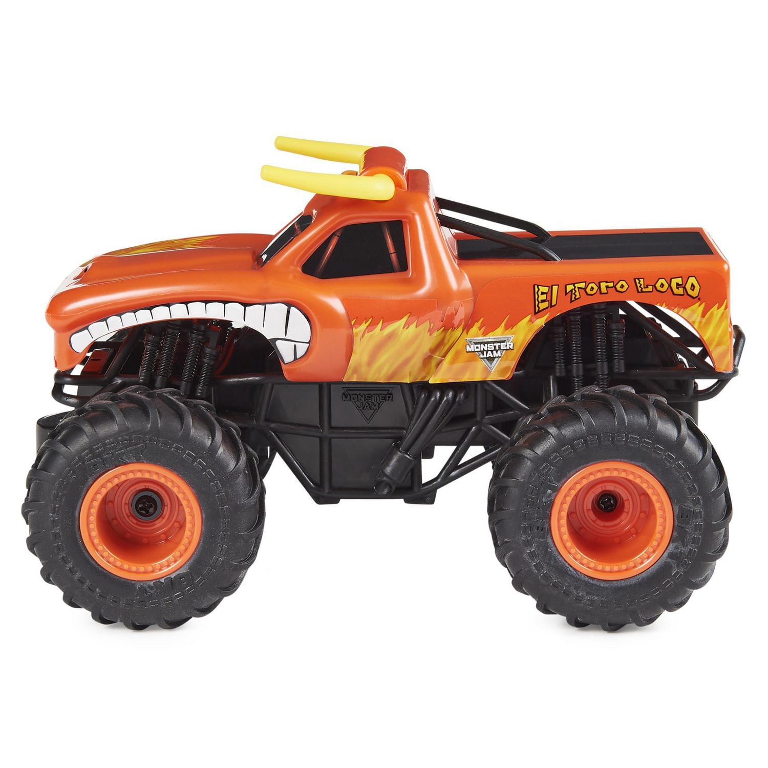 Monster Jam, Official El Toro Loco Remote Control Monster Truck, 1:24 Scale, 2.4 GHz, for Ages 4 and up