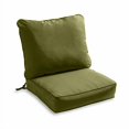 thumbnail image 2 of South Pine Porch Outdoor 2-Piece Deep Seat Cushion Set, Hunter Green, 2 of 4