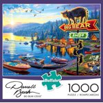 Buffalo Games Darrell Bush Big Bear Lodge 1000 Piece Jigsaw Puzzle